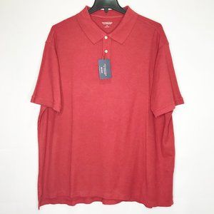 Roundtree & York Shirt sz 2XL Polo 100% Cotton